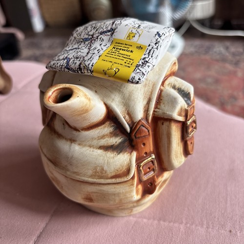 Vintage teapottery rucksack - teapottery,