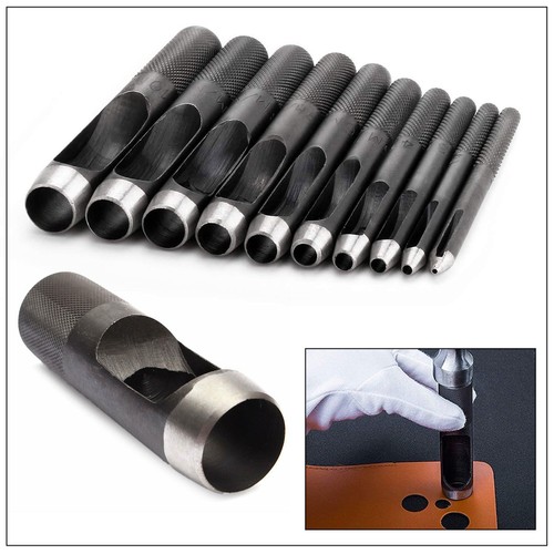 Hollow punch set cutting hole - punch,