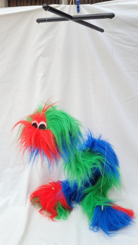 Vintage vizi fluffy marionette - vizi,