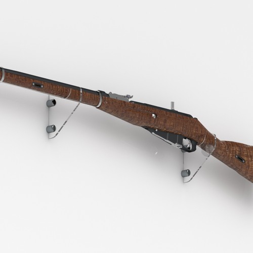 Rifle holder musket - /,