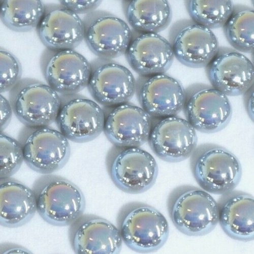 Pack flat back pearl - ab, 2-12mm