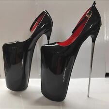 Pole Dance High Heels 19/22/30cm Extreme Platform Women Pumps Ankle Buckle Size