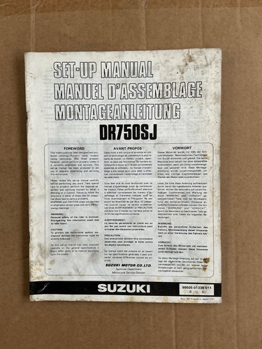 Nos genuine suzuki workshop - genuine,