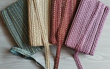 Multi-Colour Silky Gimp 20mm Braid Upholstery Braid Trim Gimp Braid Chair Trim