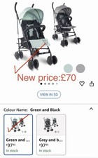 Stroller Pushchair Handle Foam Cover Grips Replacement Maclaren