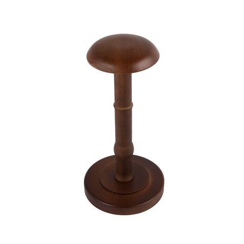 Vintage wooden hat holder wig - vintage,