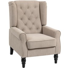 Wingback Accent Chair, Retro