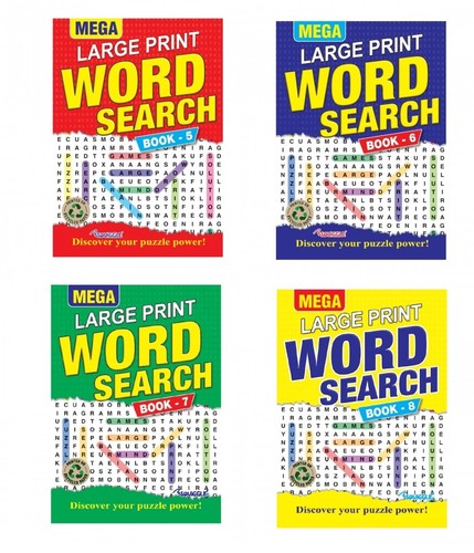 Large print word search puzzle - large,