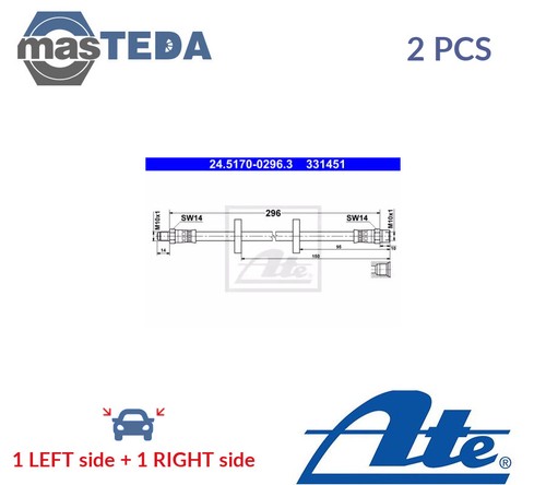 245170 02963 brake hose - 245170-02963,