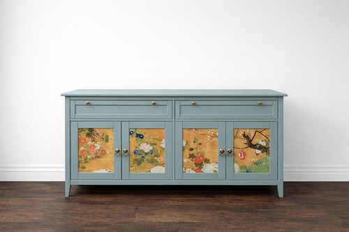 Vintage oriental print - vintage,