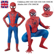 Raimi Spiderman Adult Boys Halloween Cosplay Costume Jumpsuit Party Fancy Dress