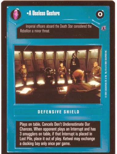 Star wars ccg - ccg, reflections