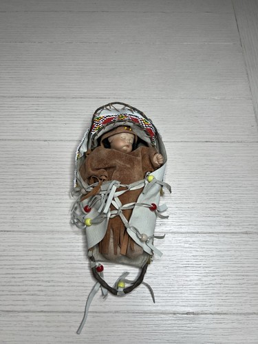 Native american baby - american, doll