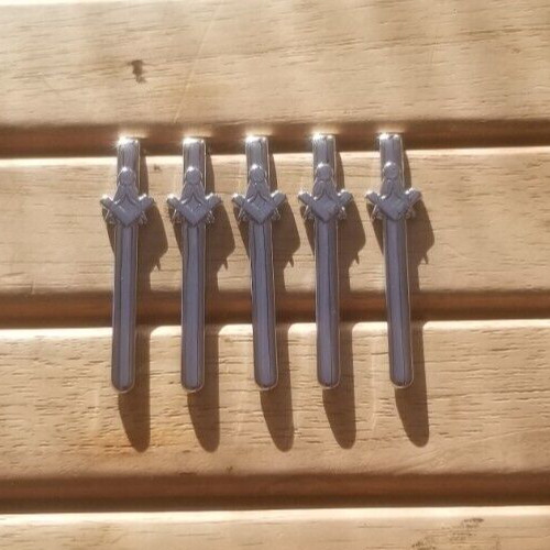Chrome plated masonic pen - plated,