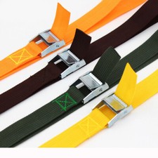 1 Pack Lashing Straps Cargo Luggage Tie Down Cam Buckle Roof Rack 1-5m X 25mm