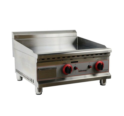 Infernus gas griddle - griddle, steel