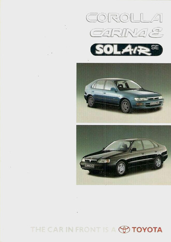 Toyota corolla carina e - toyota,
