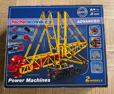 Fischertechnik 520398 Advanced Power Machines Excellent Condition Mega Set Complete!