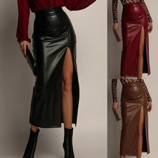 Ladies Sexy High Waist Split