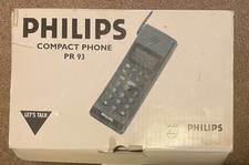 Vintage Philips PR 93 Mobile Phone – retrol vintage brick phone
