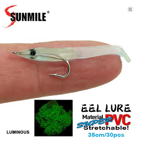 Sunmile 30pcs eel soft - 30pcs,