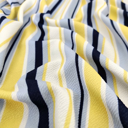 Fs587 multi stripe print dress - print,