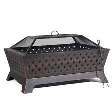 Rectangular Fire Pit, Outdoor