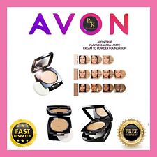 Avon True Flawless Matte Cream To Powder Foundation Choose your shade Matte