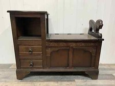 Vintage telephone seat/table