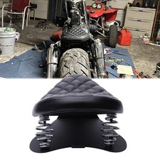 Motorbike Solo Seat w/Spring