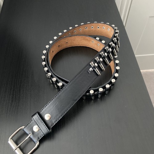Mens bullet belt - mens, biker