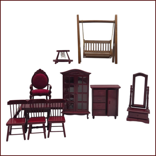 Vintage dolls house furniture - vintage,