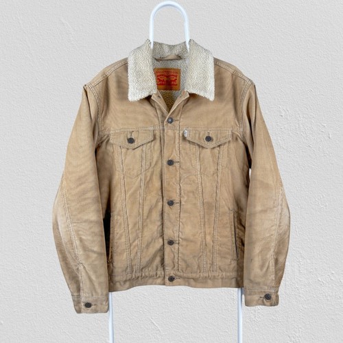 Levi beige denim sherpa - levi's,