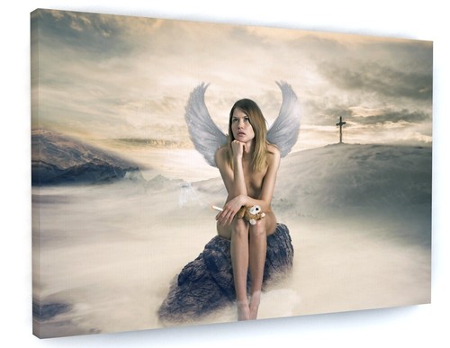 Angel fairy canvas picture - angel,