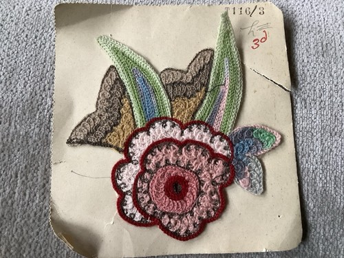 Vintage crewel work - work, appliqué