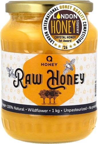Honey raw wildflower - wildflower,