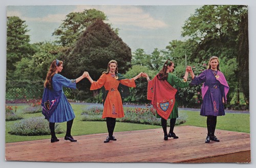 Irish dancing postcard kerry - postcard,