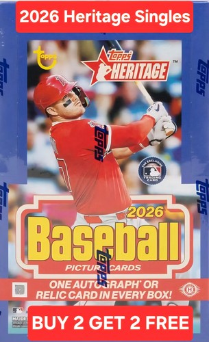 2026 topps heritage - 2026, baseball