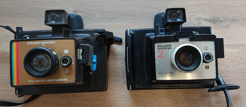 Polaroid land cameras colour - polaroid,