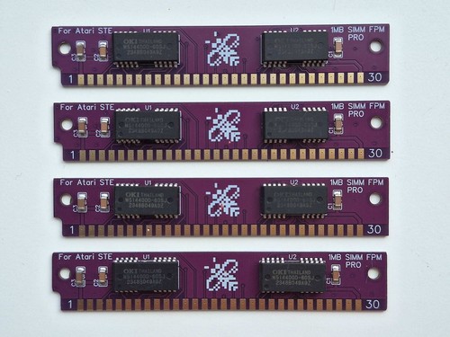 New atari ste 4mb ram - ste, gold/pro