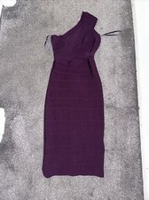 Herve Leger Alma Purple Plum