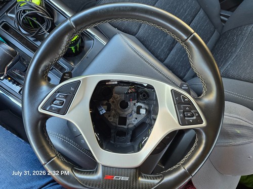 Corvette z06 steering wheel - corvette,