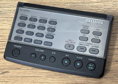 Aiwa hifi remote - aiwa,