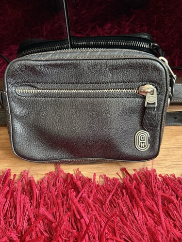 Coach black leather vintage - leather,