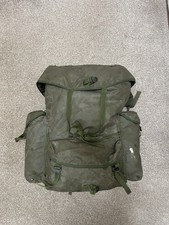 1987 British Army SAS Para Bergen with Frame, Shoulder Straps and Waist Pad