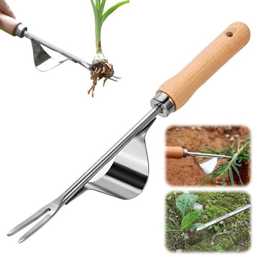 Garden hand weeder tool - hand, weed