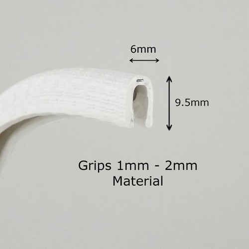 Small white rubber flexi - rubber,