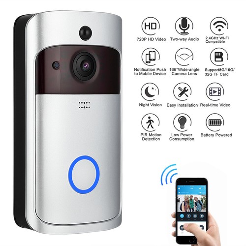 Wireless video doorbell - wireless,