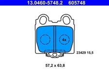 Brake pads 13.0460-5748.2 ATE for LEXUS GS IS I SC Convertible IS SportCross