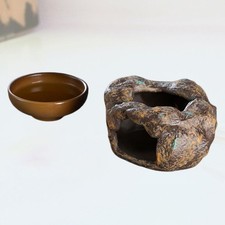  1 Set Vintage Ceramic Coarse